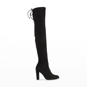 Stuart Weitzman Highland Suede Over-the-Knee Boots